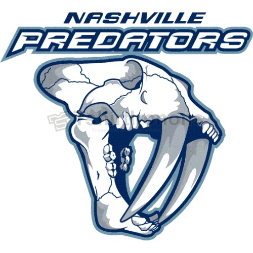 Nashville Predators T-shirts Iron On Transfers N221 - Click Image to Close